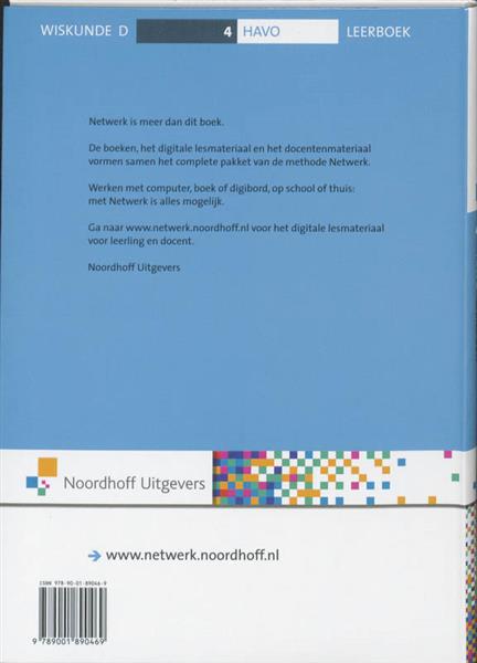 Grote foto netwerk 4 havo deel wiskunde d boeken wetenschap