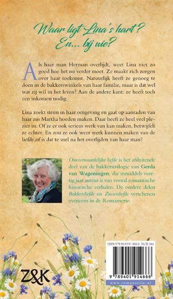 Grote foto onvoorwaardelijke liefde bakker 3 boeken overige boeken