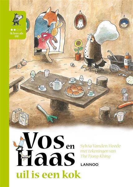 Grote foto ik leer lezen met vos en haas ik lees als uil uil is een kok vos en haas boeken jeugd 13 jaar en ouder