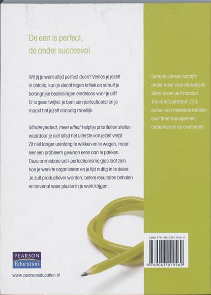 Grote foto minder perfect meer effect boeken overige boeken