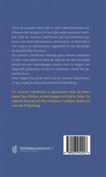 Grote foto gewone catechismus boeken overige boeken
