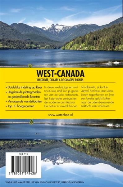 Grote foto west canada vancouver calgary en de canadese rockies wat hoe reisgids boeken overige boeken
