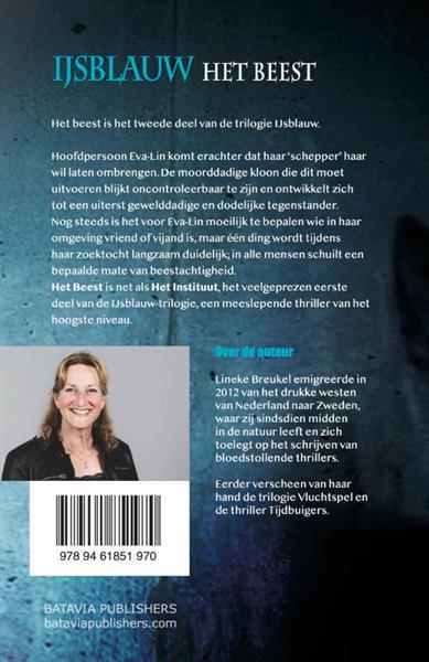 Grote foto het beest ijsblauw 2 boeken thrillers