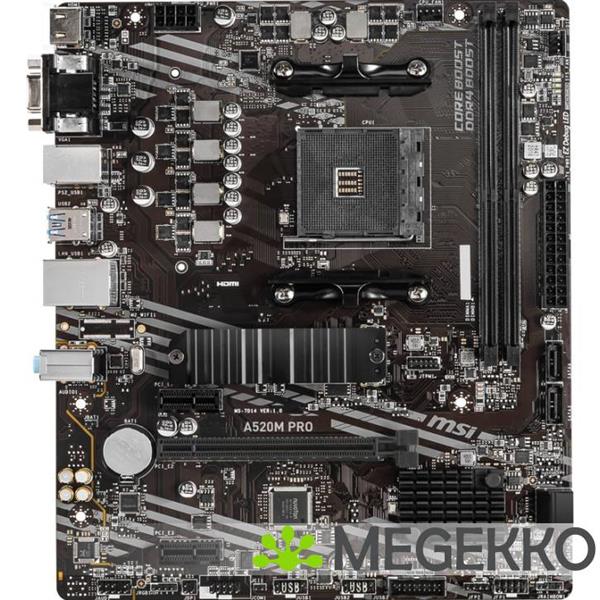 Grote foto msi a520m pro computers en software moederborden