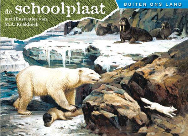 Grote foto de schoolplaat buiten ons land boeken overige boeken