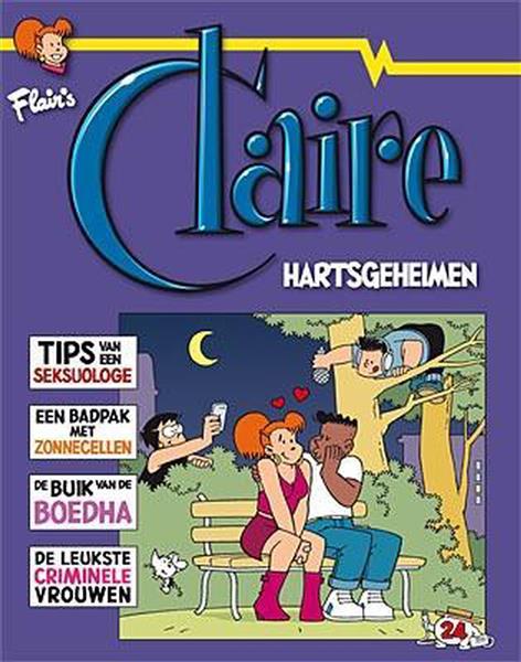 Grote foto hartsgeheimen claire 24 boeken stripboeken