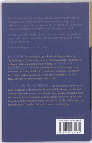 Grote foto tobias de leukemieman boeken hobby en vrije tijd