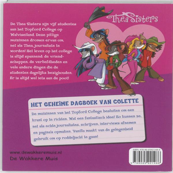 Grote foto het geheime dagboek van colette thea stilton 2 boeken jeugd 13 jaar en ouder