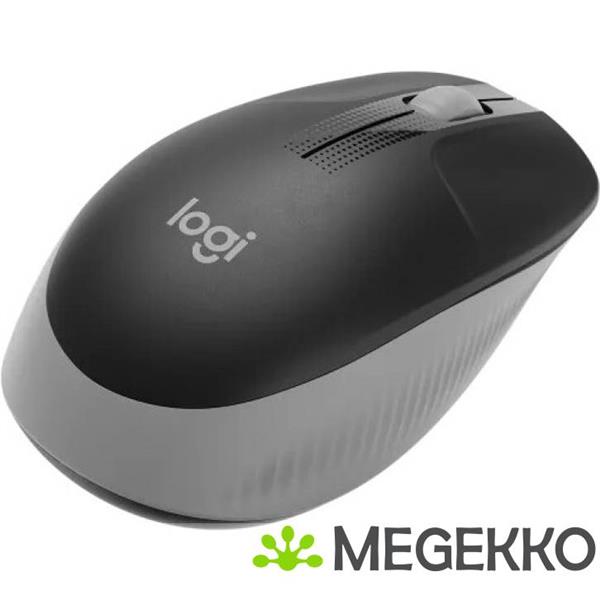 Grote foto logitech m190 zwart grijs draadloze muis computers en software overige computers en software