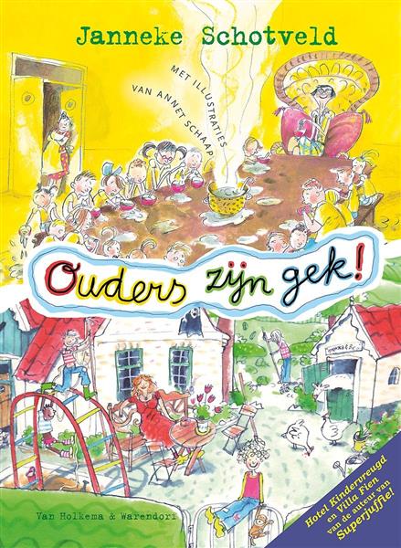 Grote foto ouders zijn gek boeken jeugd 13 jaar en ouder