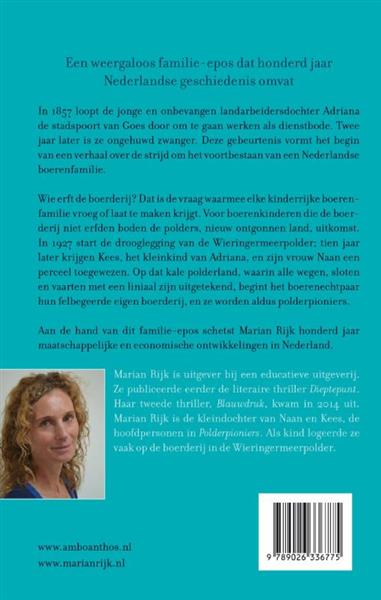 Grote foto polderpioniers boeken literatuur
