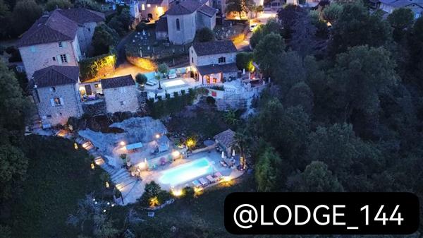 Grote foto lodge 144 met zwembad voor 2 pers. lot frankrijk vakantie frankrijk