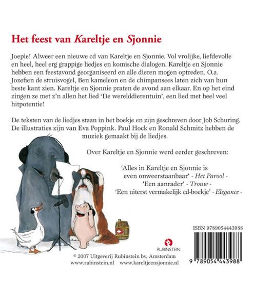 Grote foto het feest van kareltje en sjonnie boek cd boeken overige boeken