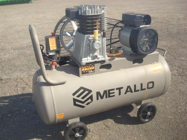 Grote foto compressor 2 2kw 230v 10 bar 100l tank auto diversen gereedschap