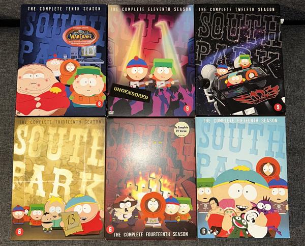 Grote foto 15 seizoenen south park cd en dvd tv en series