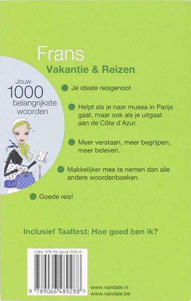 Grote foto frans vakantie en reizen jouw 1000 belangrijkste woorden boeken overige boeken