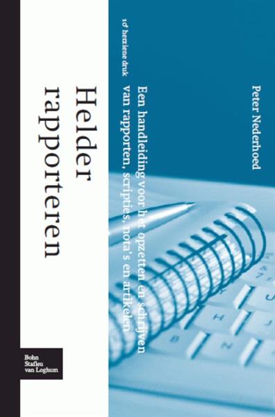 Grote foto helder rapporteren boeken overige boeken