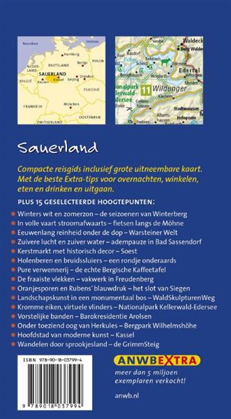 Grote foto sauerland anwb extra boeken overige boeken