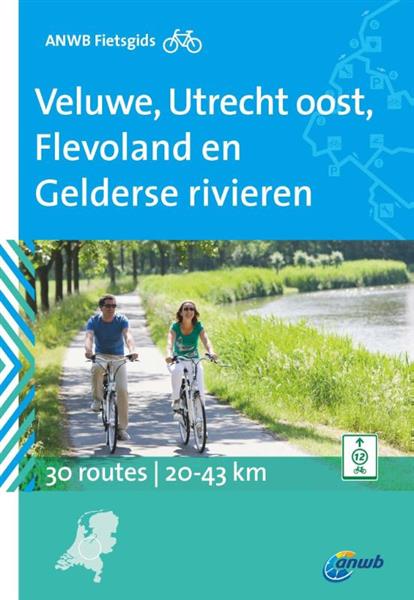 Grote foto veluwe utrecht oost flevoland en gelderse rivieren anwb fietsgids 4 boeken overige boeken