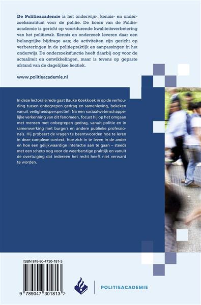 Grote foto het recht om niet verward te worden onderzoeksreeks politieacademie boeken politiek en maatschappij