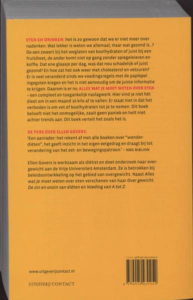 Grote foto alles wat je moet weten over eten om gezond mooi en slank te worden boeken kookboeken