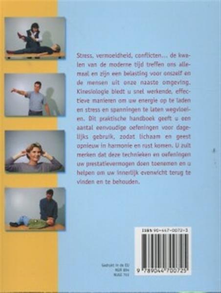 Grote foto kinesiologie boeken wetenschap