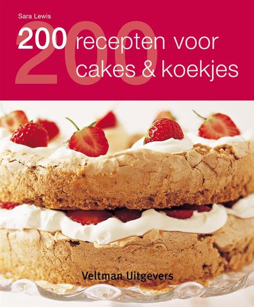 Grote foto 200 recepten voor cakes koekjes boeken kookboeken