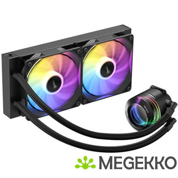 Grote foto antec vortex lum 240 argb black computers en software overige computers en software