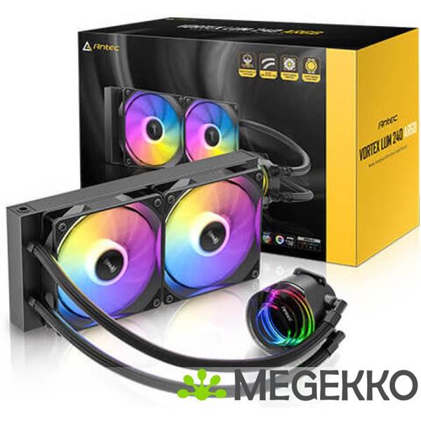 Grote foto antec vortex lum 240 argb black computers en software overige computers en software