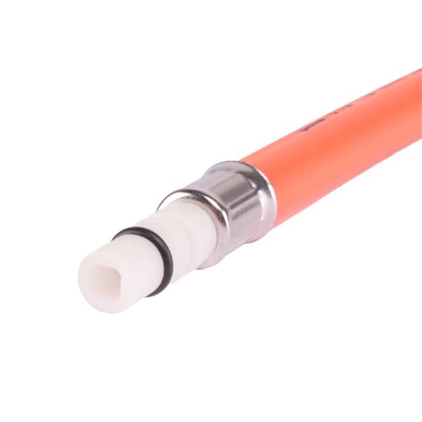 Grote foto reich flexibele aansluiting warm water rood caravans en kamperen caravan accessoires