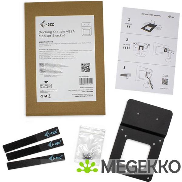 Grote foto i tec docking station bracket for monitors with vesa mount computers en software overige computers en software