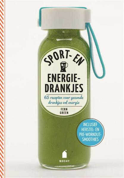 Grote foto sport en energiedrankjes supergroen boeken kookboeken