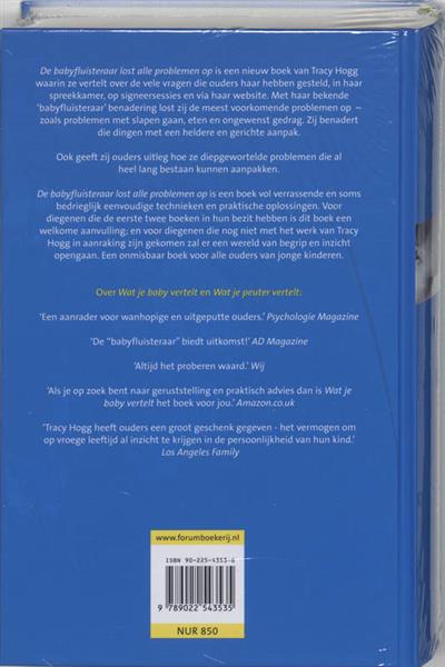 Grote foto de babyfluisteraar lost alle problemen op boeken overige boeken