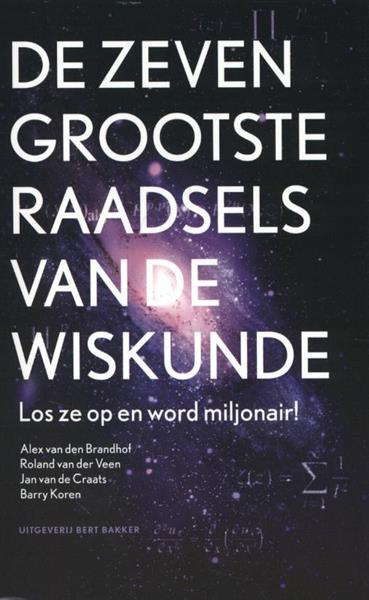 Grote foto de zeven grootste raadsels van de wiskunde boeken wetenschap