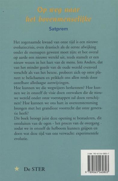 Grote foto op weg naar het bovenmenselijke boeken overige boeken