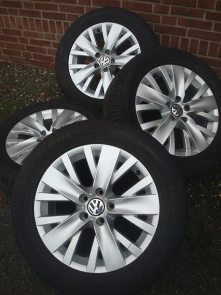 Grote foto 17 orginele vw highline tiguan audi q3 sq3 5x112 auto onderdelen banden en velgen