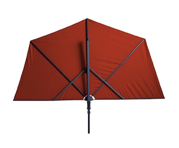 Grote foto balkonparasol met parasolvoet. tuin en terras parasols en partytenten
