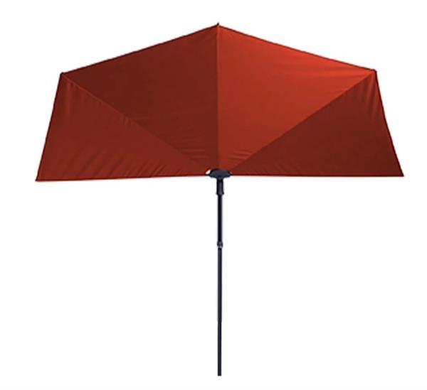 Grote foto balkonparasol met parasolvoet. tuin en terras parasols en partytenten
