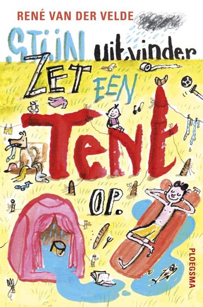 Grote foto stijn uitvinder zet een tent op stijn uitvinder boeken jeugd 13 jaar en ouder