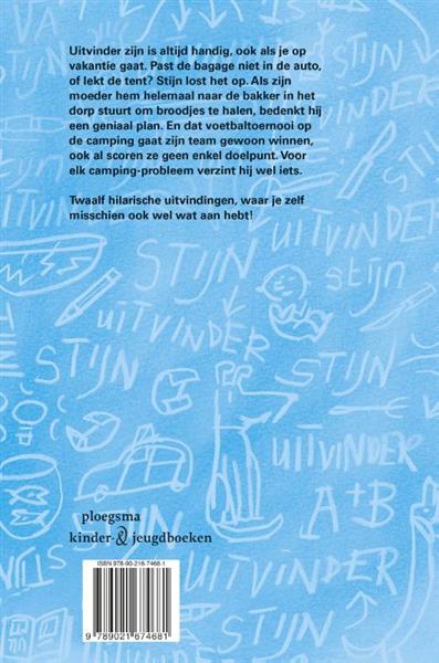 Grote foto stijn uitvinder zet een tent op stijn uitvinder boeken jeugd 13 jaar en ouder