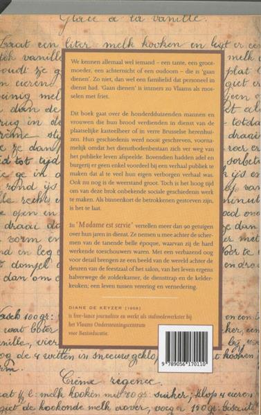 Grote foto madame est servie boeken geschiedenis wereld