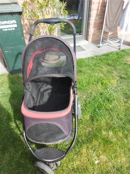 Grote foto hondenbuggy opvouwbaar dieren en toebehoren overige toebehoren