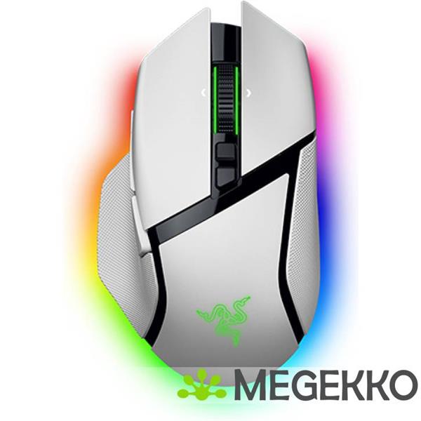 Grote foto razer basilisk v3 pro 35k wit draadloze gaming muis computers en software overige computers en software