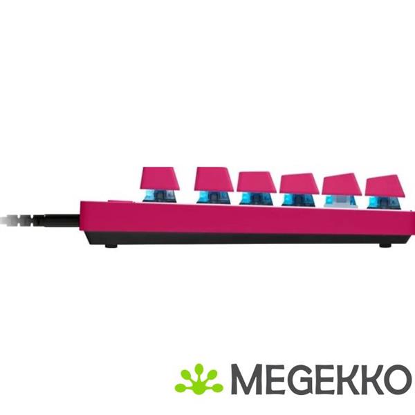 Grote foto logitech g pro x tkl rapid pink gaming toetsenbord computers en software toetsenborden