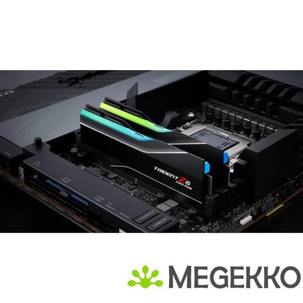 Grote foto g.skill ddr5 trident z5 neo rgb 2x16gb 6400 computers en software harde schijven