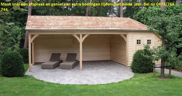 Grote foto landelijk tuinhuis sheffield in diverse maten tuin en terras tuinhuisjes en blokhutten