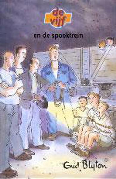 Grote foto de vijf 7 en de spooktrein de vijf serie 7 boeken jeugd 13 jaar en ouder