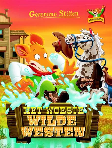 Grote foto het woeste wilde westen geronimo stilton reeks 76 boeken jeugd 13 jaar en ouder
