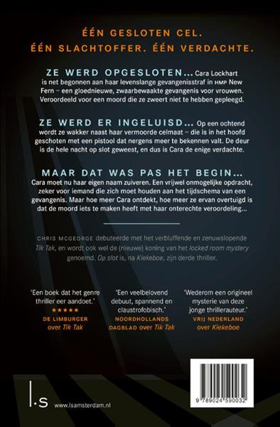 Grote foto op slot boeken thrillers