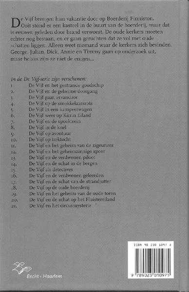 Grote foto de vijf 18 op de oude boerderij de vijf serie 18 boeken jeugd 13 jaar en ouder